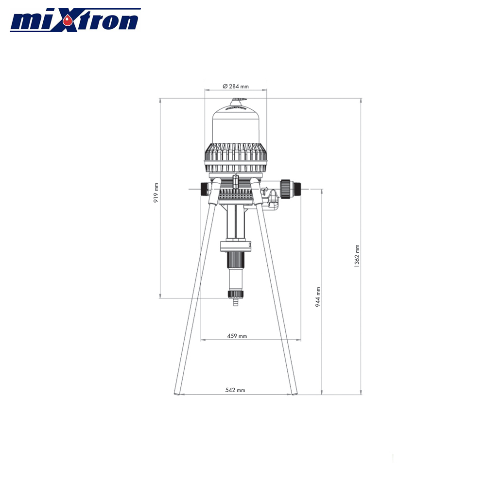 Thiết bị châm phân định lượng mixtron 9500-13000 3 Sơ đồ cấu tạo Mixtron 9500-13000 (1)