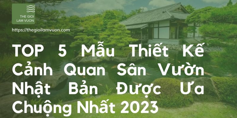 Top 5 mẫu thiết kế cảnh quan sân vườn nhật bản được ưa chuộng nhất 2023 21 TOP 5 Mẫu Thiết Kế Cảnh Quan Sân Vườn Nhật Bản Được Ưa Chuộng Nhất 2023