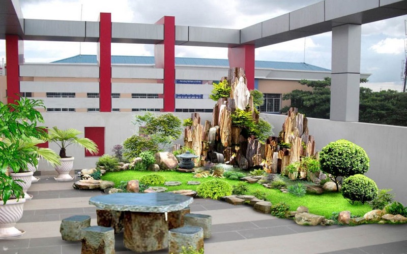 Ý tưởng thiết kế cảnh quan sân vườn sân thượng hot nhất 2023 7 Ý Tưởng Thiết Kế Cảnh Quan Sân Vườn Sân Thượng HOT Nhất 2023