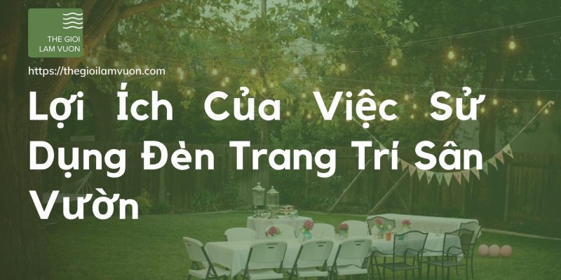 Lợi ích của việc sử dụng đèn trang trí sân vườn 22 Lợi Ích Của Việc Sử Dụng Đèn Trang Trí Sân Vườn