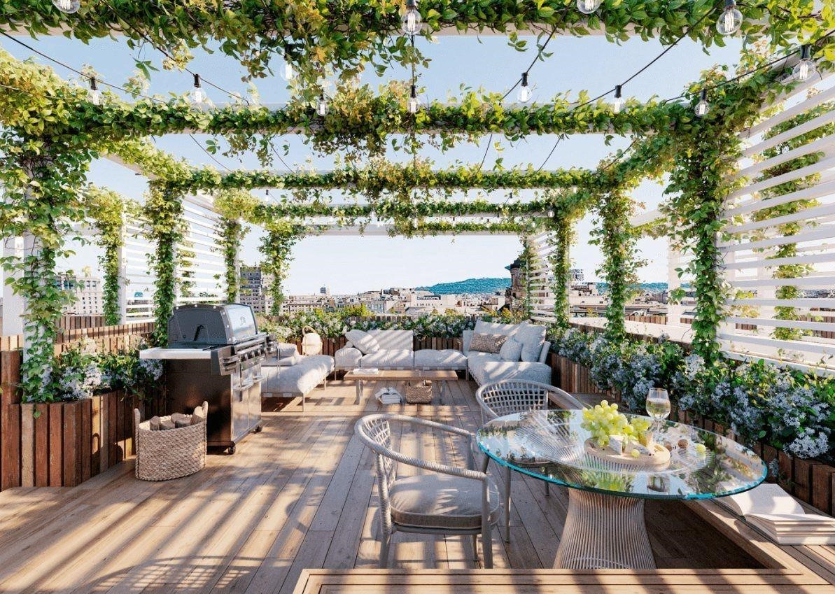 Thiết kế không gian sân thượng vạn người mê cần những nguyên tắc nào? 7 Thiết Kế Không Gian Sân Thượng Vạn Người Mê Cần Những Nguyên Tắc Nào?