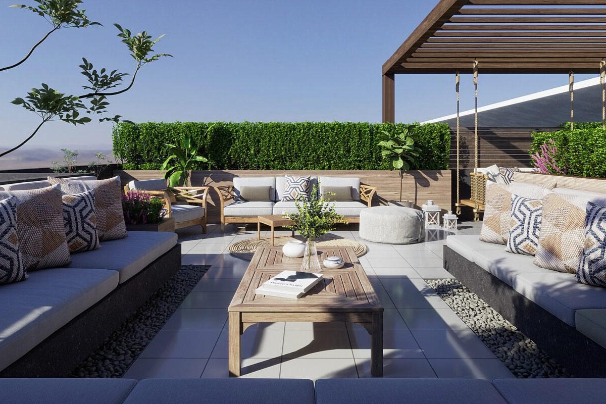 Thiết kế không gian sân thượng vạn người mê cần những nguyên tắc nào? 8 Thiết Kế Không Gian Sân Thượng Vạn Người Mê Cần Những Nguyên Tắc Nào?