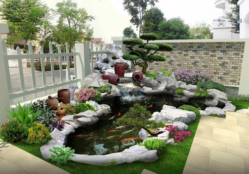 Hướng dẫn thiết kế hồ cá trong sân vườn chi tiết từ a – z 9 Hướng Dẫn Thiết Kế Hồ Cá Trong Sân Vườn Chi Tiết Từ A – Z
