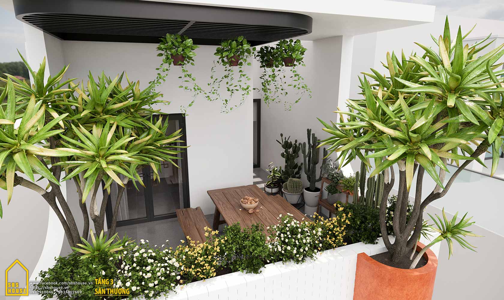 Trồng cây ban công sân thượng cần phải lưu ý những điều gì? 11 Trồng Cây Ban Công Sân Thượng Cần Phải Lưu Ý Những Điều Gì?