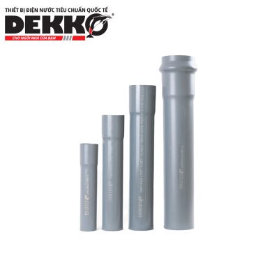 Tính tổn hao áp suất trên đường ống gắn béc tưới 4 Ống uPVC inch Dekko