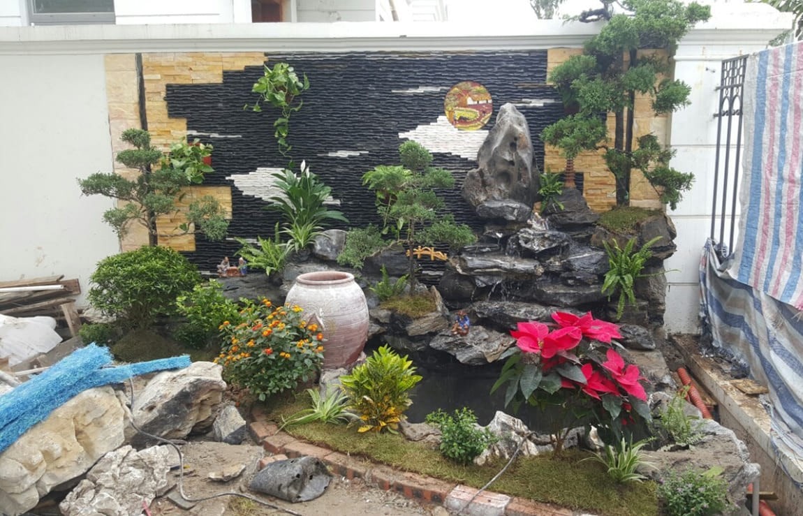 Top 3 mẫu thiết kế tiểu cảnh hòn non bộ đẹp mê say 6 TOP 3 Mẫu Thiết Kế Tiểu Cảnh Hòn Non Bộ Đẹp Mê Say