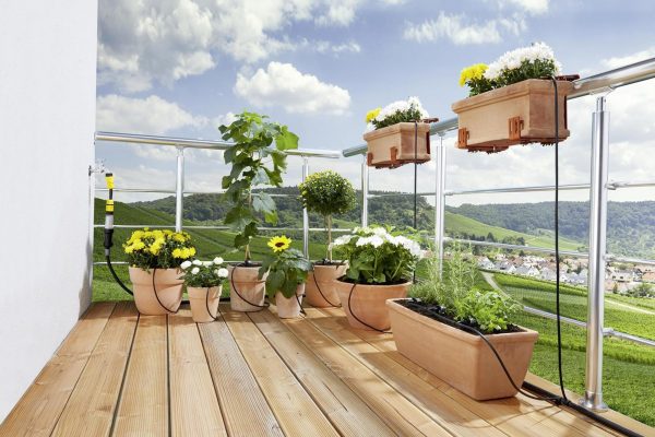 Hệ thống tưới cây chung cư