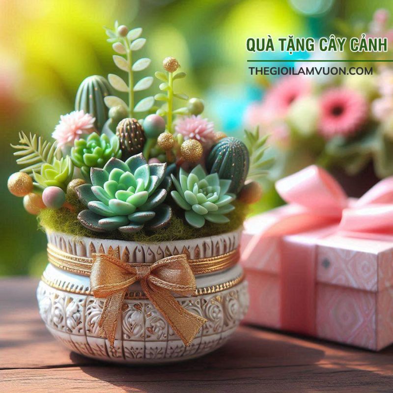 Quà tặng cây cảnh