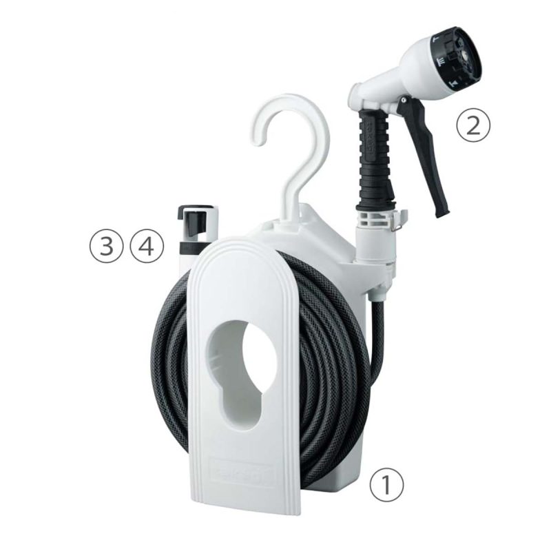 Bộ Ống Tưới Cây Treo Tường Compact Reel Takagi 6